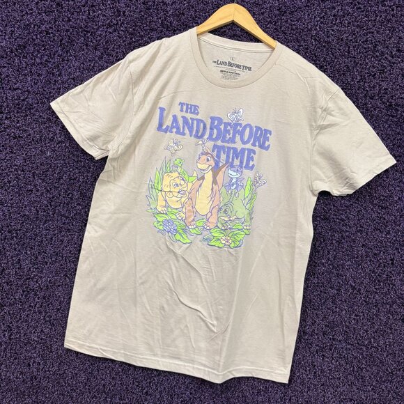 The Land Before Time Dinosaur Kids Animated Movie T-Shirt L - Picture 3 of 4